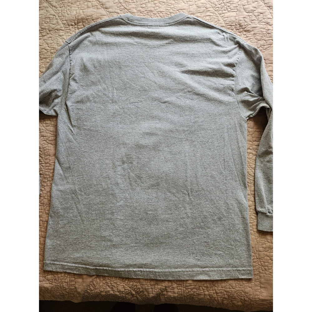 Denver Broncos Sports Illustrated Long Sleeve Gray Graphic T-Shirt, Size XL - Picture 6 of 6